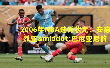2006年NBA选秀状元：安德烈亚·巴尼亚尼的生涯轨迹